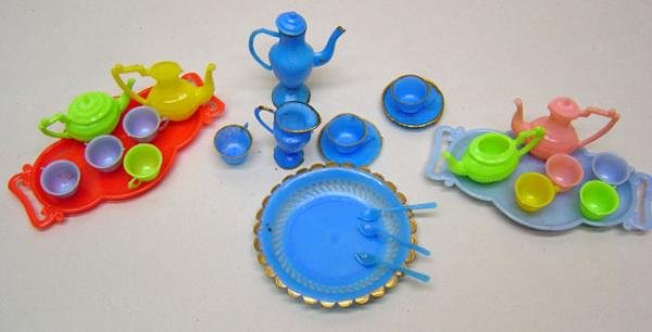 Dollhouse Play Sets 1960s Vintage Toys