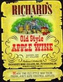 Richard's Apple Wine Label