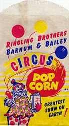 Ringling Brothers Circus Peanut Bag