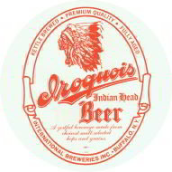 Iroquois Beer Ale Tray Liner 1940s