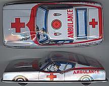 Ambulance Tin Litho Car