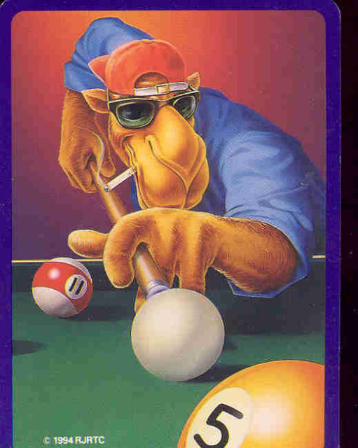 Joe Cool Camel CIgarette Playing Card