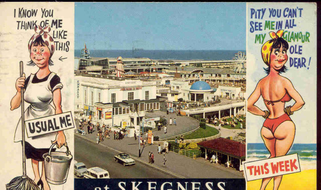 Sexy Comical Postcard 1975 Posted