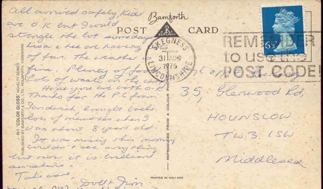 Sexy Comical Postcard 1975 Posted