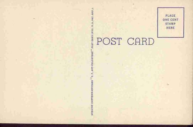 Linen Marines Postcard WW2
