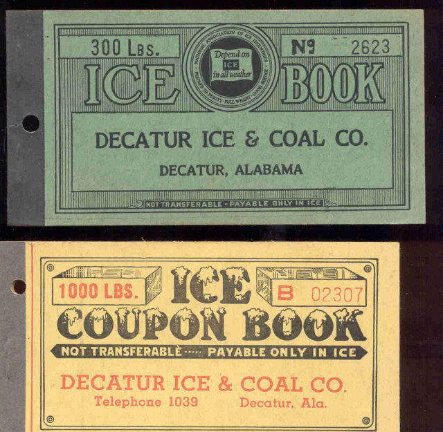 Ice House Booklets Alabama - Vintage 1920s