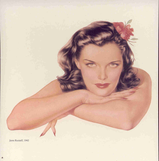 Jane Russell Varga Print