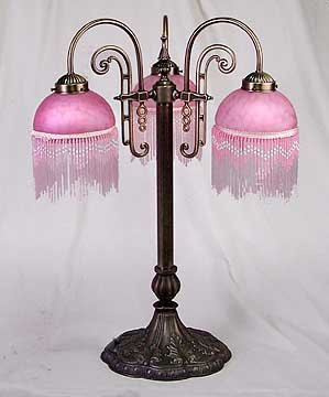 Table Lamp Beaded Shades - New