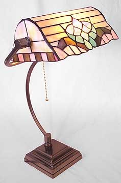 Tiffany Style Glass Lamp - New