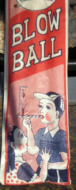Japan Blow Ball Toy 1940s