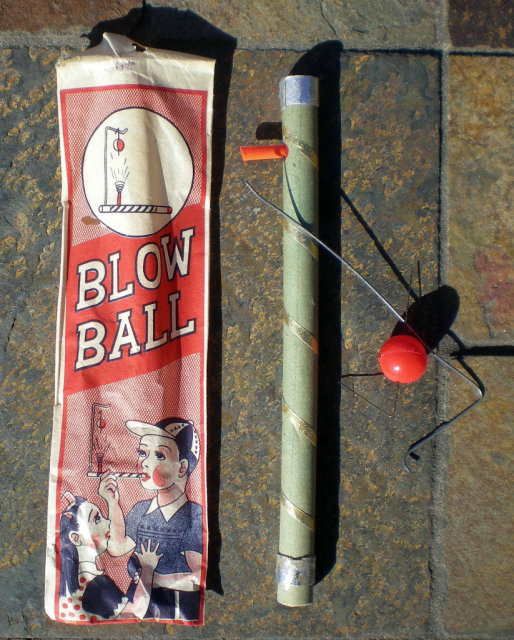 Japan Blow Ball Toy 1940s