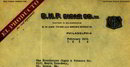 G.H.P. El Producto Cigar Letterhead 1922