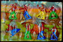 West German Toy Store Display - Cowboys