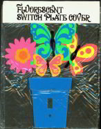 Hippie Light Switch Plate - Psychedelic