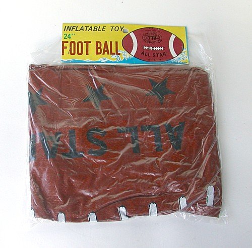 Inflatable Airship Football Parrot Toys 1950 1960