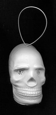 Monster Halloween Shrunken Head Toys Skeleton