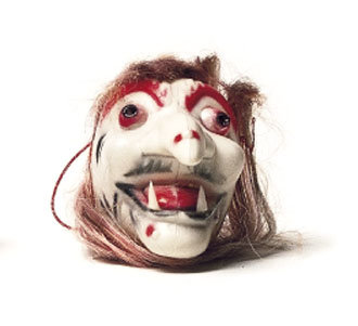 Monster Halloween Shrunken Head Toys Skeleton