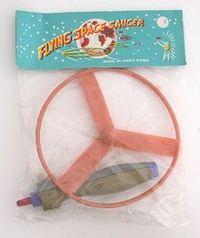 Flying Space Saucers Toys in Original Bags