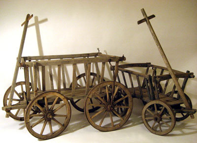 Hay Goat Cart - European Pumpkin Garden Carts
