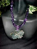 Amethyst Stone Abalone Choker