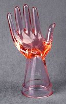 Glass Mannequin Hand - Pink
