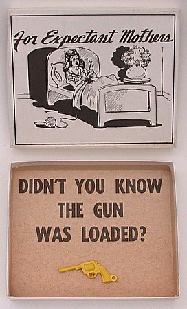 Joke Box Pregnant Toys 1950s