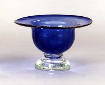 Blue Glass Bowl