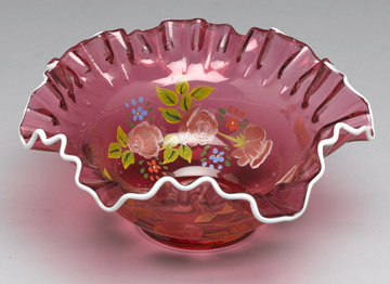 Glass Bowl - Rose