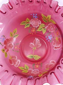 Glass Bowl - Rose