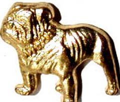 Bulldog Mack Truck Lapel Pin 1950s
