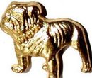 Bulldog Mack Truck Lapel Pin 1950s
