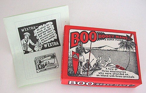 Boo Boogy Mans Puzzle Toy Game 1940s