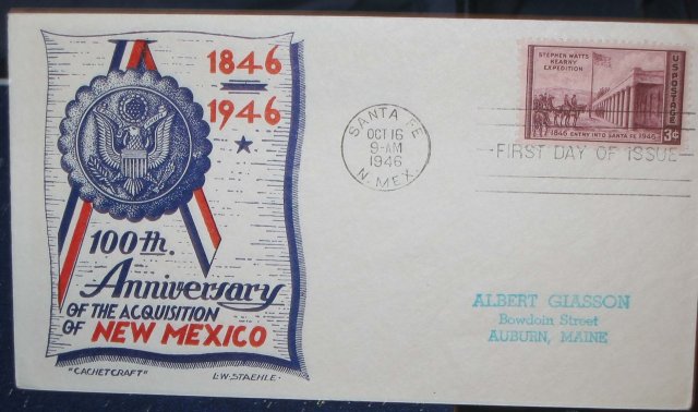 New Mexico Envelope Posted 1946