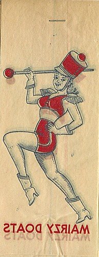 Majorette Iron-On Transfer Decals Toys 1940s