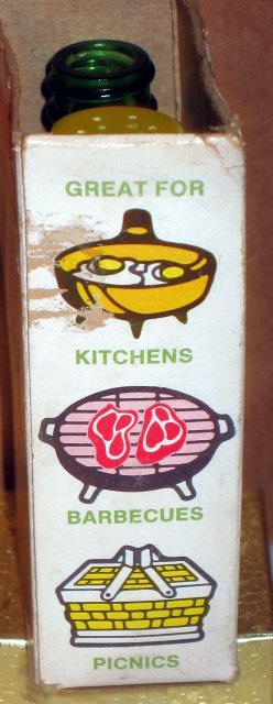 Squirt Soda Salt Pepper Shakers in Original Box
