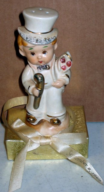 Wedding Groom Salt Shaker