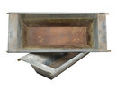 Galvanized Dough Bowl - Primitive Toy Box Planter