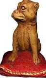 Mother Oats Chalk Dog 1930s