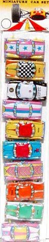 Miniature Car Toys 1960s