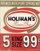 Holihan's Pilsener Beer Sign