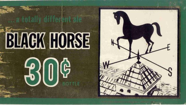 Black Horse Beer Pub Sign