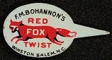 Bohannon's Red Fox Twist Tobacco Tag