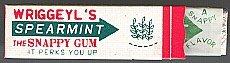 Wriggleys Spearmint Gum Toys