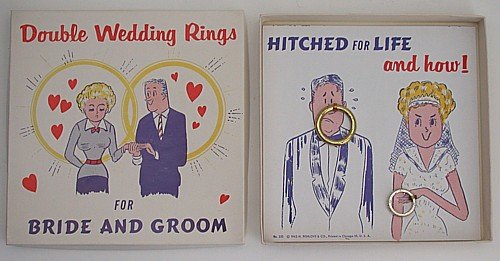 Joke Box Wedding Rings Toy