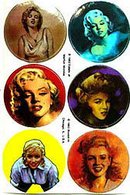 Marilyn Monroe Stickers 1983