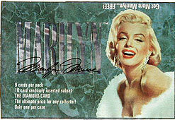 Marilyn Monroe Trading Card Wrappers 1993