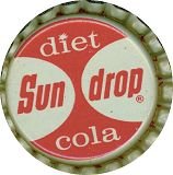 Diet Sun Drop Cola Soda Bottle Caps