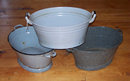 Antique Wash Tub Basin Enamel Finish