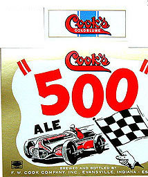 Coor's Indy 500 Beer Labels