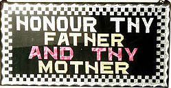 Dimestore Glass Sign 1910